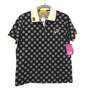 LF Paul's Boutique Polo Shirt Whimsical Polka Dots OS